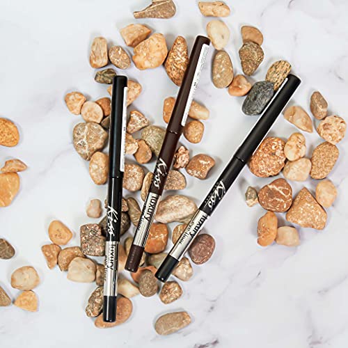 Kiss Luxury Eyeliner (1 Pack, Blackest Black) #TOP3