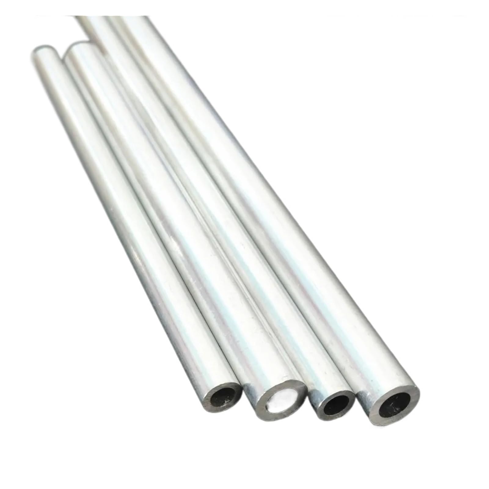 Length 100/200mm 4 * 6mm 5 * 8mm Aluminum Pipe Metal Hollow Circular Tube for Transmission Shaft Aircraft DIY Model Dropshipping(4x6mm Length 200mm)
