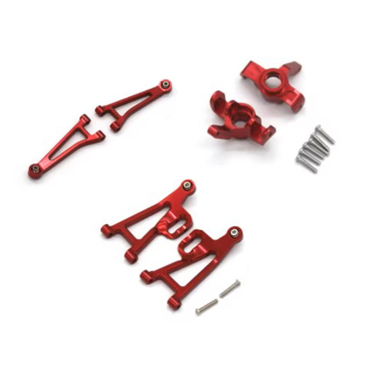 Metal Replacement Accessories for Hyper Go H14bm Mjx 14210 14209,1/14 Brushless Rc Cars Aluminum Upgrade Spare Part (Front Arms)