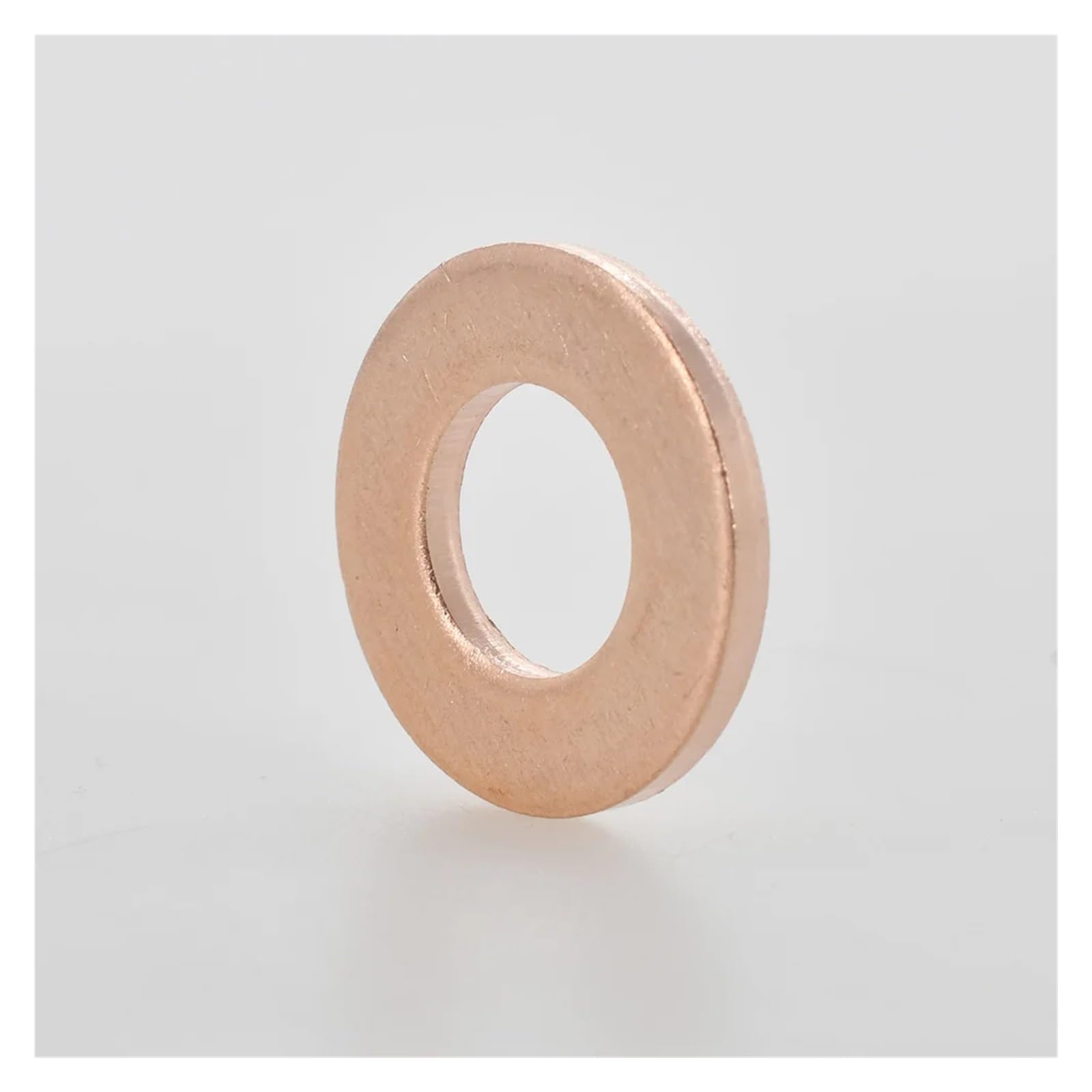 Arandelas, Junta de Aceite Cobre Puro sólido M24 Sellado Plana del cárter Motocicleta Arandela Junta tórica(M6x12x1(50Pcs))