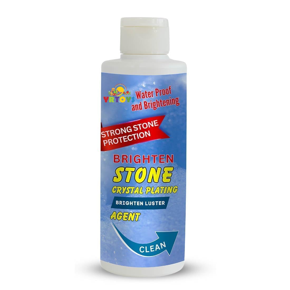 Stone Crystal Plating Brighten Luster Marble, Granite & Stone, Marble & Granite Floor Cleaner Help to Remove Stains Grease Grime Water Spots Fingerprints Smudges (100 ML)