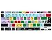 XSKN Adobe Photoshop CC Shortcuts Silicone Keyboard Skin Hotkeys PS Keyboard Cover for Macbook Air 13 & Macbook Pro 13 15 17, Retina (US / European ISO Keyboard)