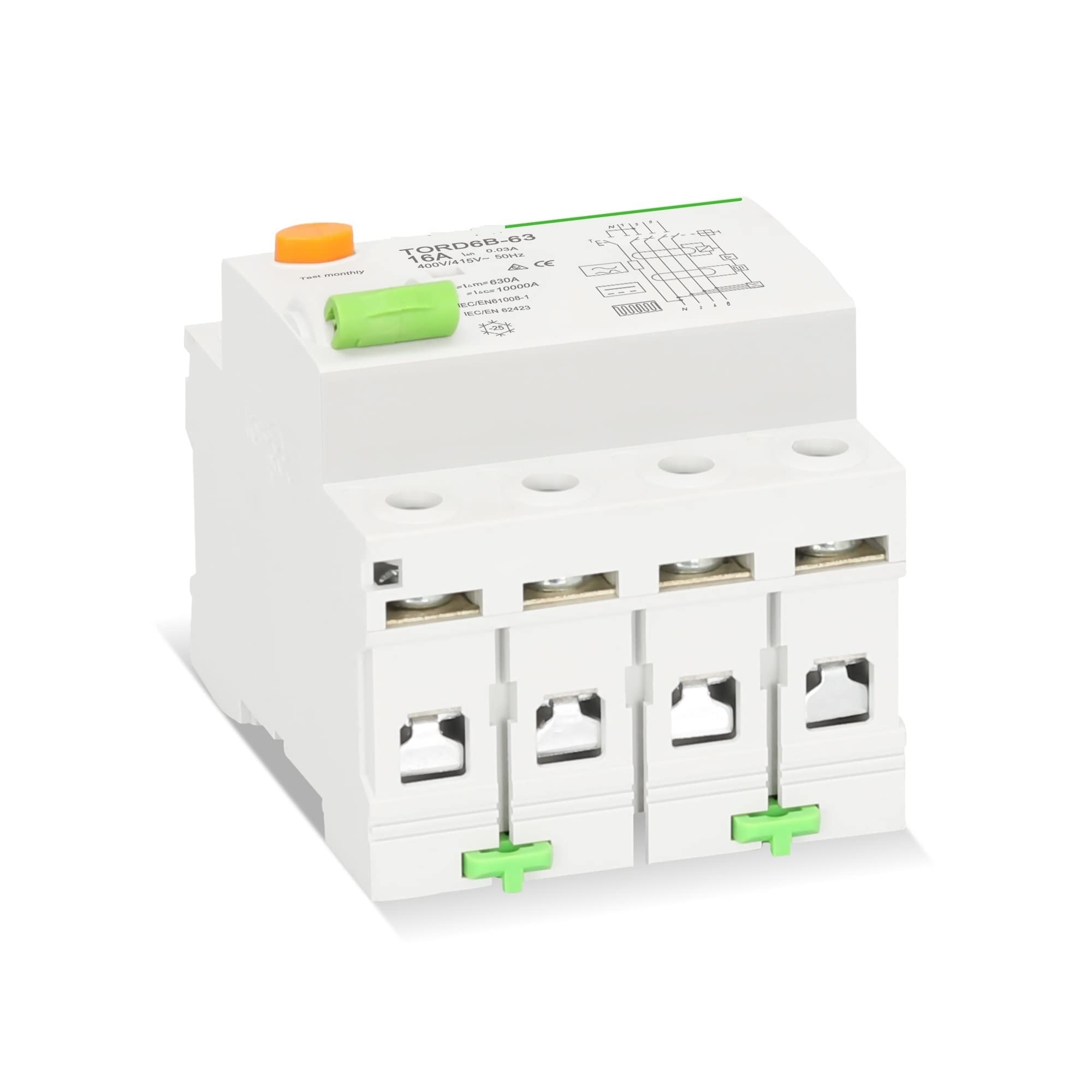 Interruttore Differenziale Tipo B Trifase 40A 30mA - Protezione Elettrica Industriale - Foto 5