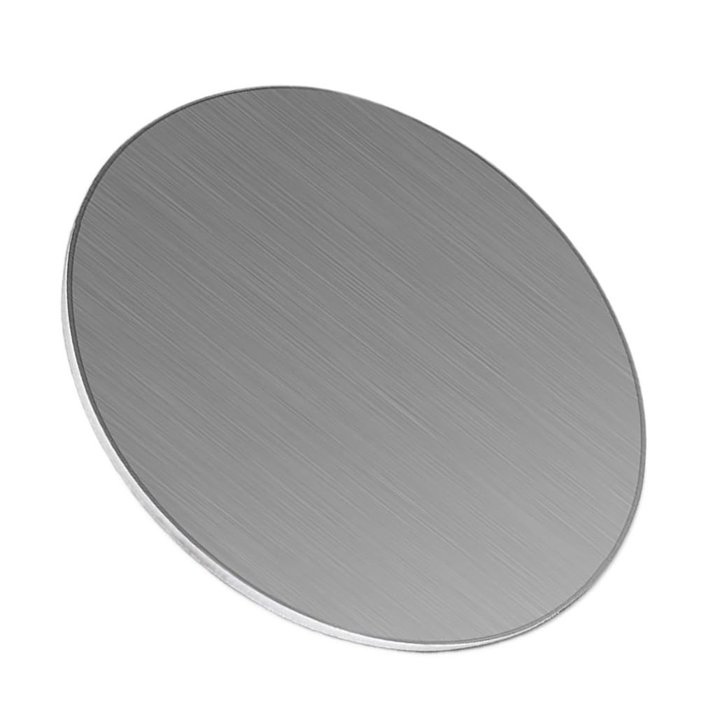 TonuuoDC Dia 10cm 304 Stainless Steel Round Plate, Disc Circular Sheet Disk Thick 0.5-5mm Metal 1pc(1mm)