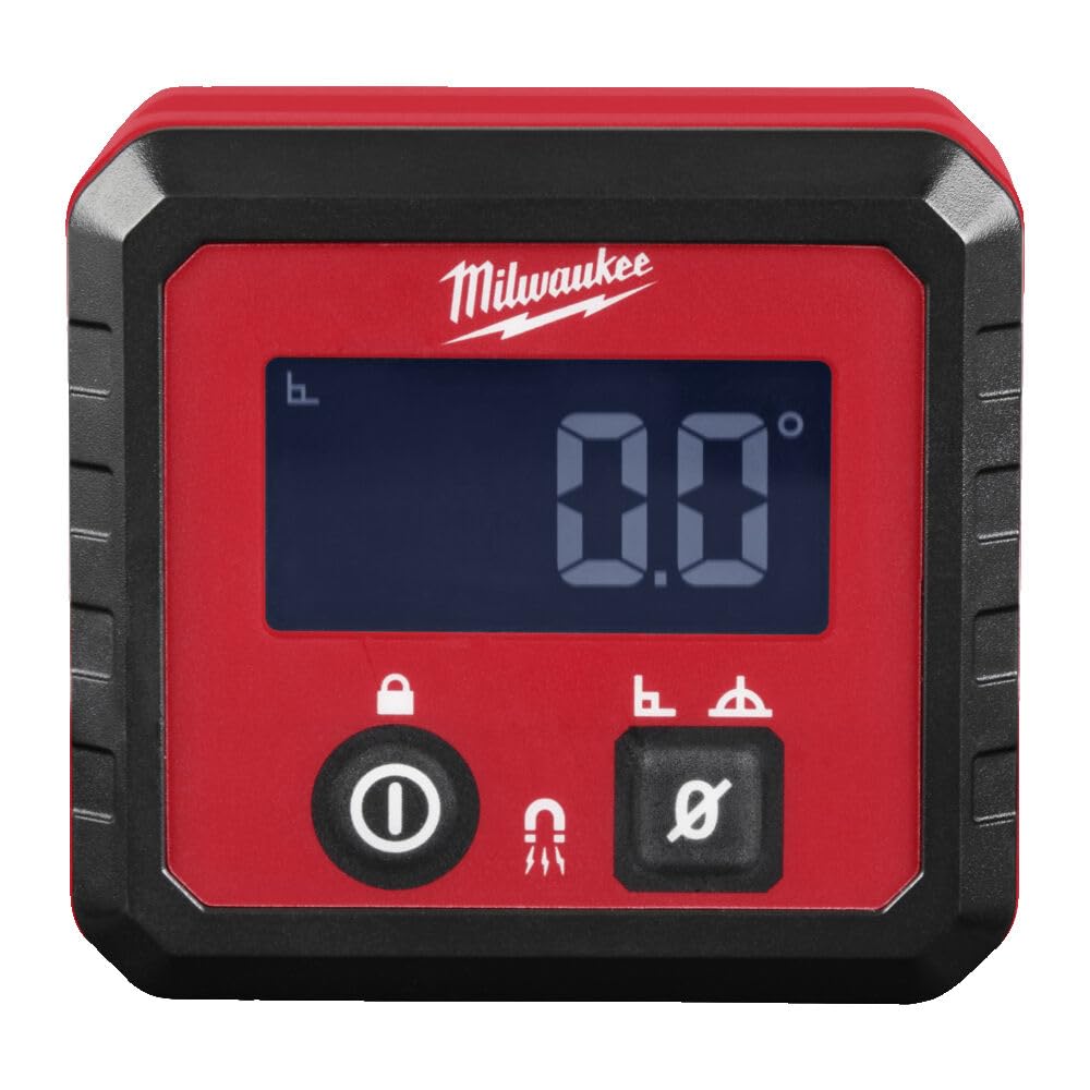 Milwaukee Digitalwinkelmesser Digitales Goniometer mit Auto-Orientierbarem LCD-Bildschirm