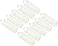 Vista 8 de PATIKIL M3x5+0.236 in macho hembra separador, 100 tornillos de nailon con 100 tuercas para PCB, placa base, carcasa de computadora, placa