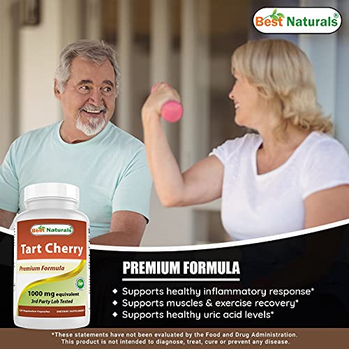 Best Naturals Bilberry Extract 1000Mg & Tart Cherry Extract 1000 Mg #TOP5