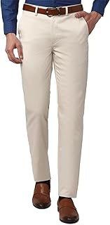 peter england Men's Slim Fit Mid Rise Pants-picture-41