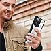 Ephoou for Xiaomi Redmi Note 13 Pro Plus 5G Clear Case with Screen Protector, Dual Layer Full Body Shockproof Dustproof All-Inclusive Cover Case Redmi Note 13 Pro Plus 5G QB-Black
