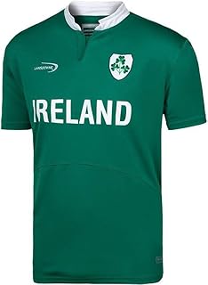 Lansdowne Green Ireland Shamrock Performance Rugby Shirt (Medium)