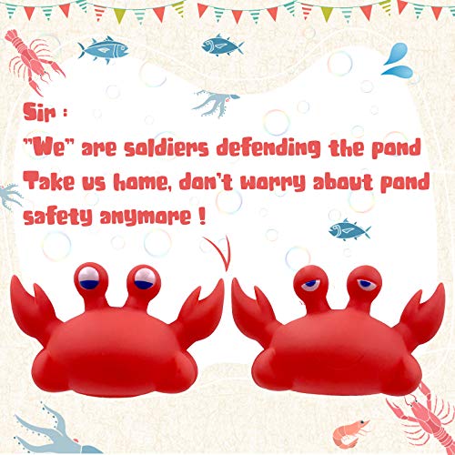 Xy-Wq Floating Pool Thermometer, Large Size Easy Read For Water Temperature With String For Outdoor And Indoor Swimming Pools And Spas (Crab) #TOP5