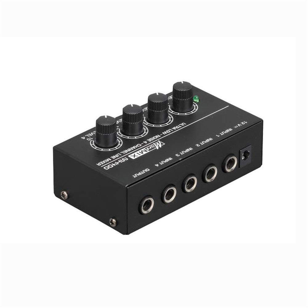 Amazon.co.jp: DJミキサー メタルプロフェッショナルミキサー4