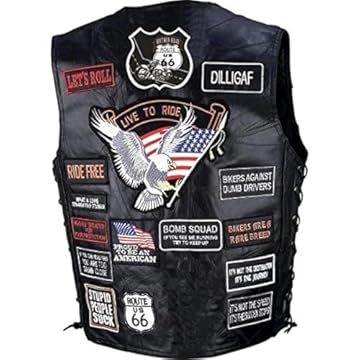 diamond plate buffalo leather motorcycle jacket