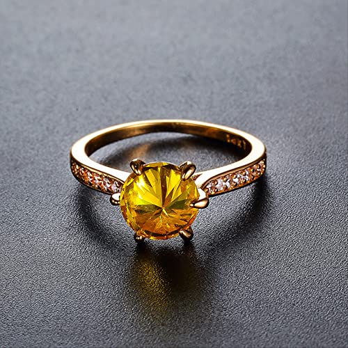 Bague de Pierres précieuses Topaz en argent massif certifié - 6