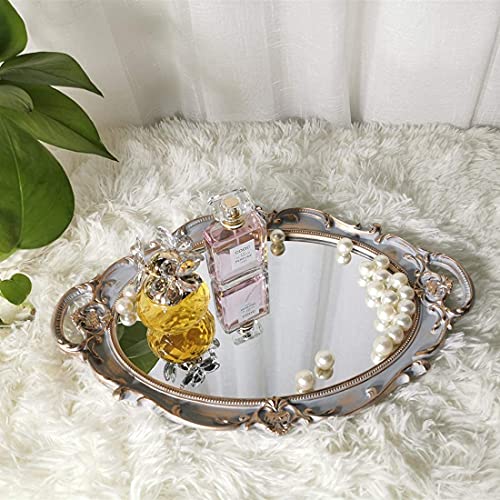 Yamfurga Oval Decorative Mirror Tray thumb #6