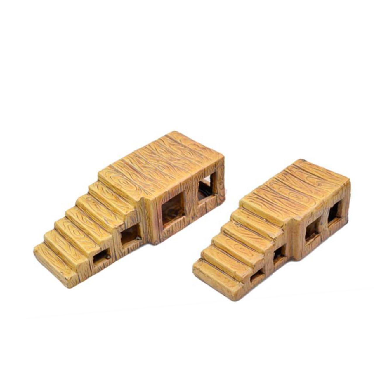 Plataforma de Cerámica para Tortugas de Agua Escalera Decoración Terrario, Adecuada para Acuarios y Contenedores, Resistente y Ecológica para Reptiles