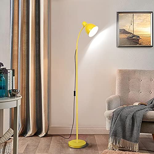 Lámpara de piso ajustable e27 moderna para decoración de sala de estar 3