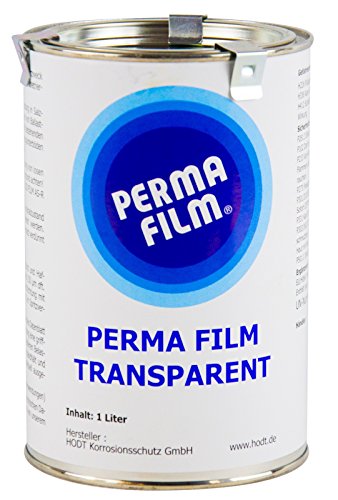 Preisvergleich Produktbild PERMA FILM TRANSPARENT Rostschutz Korrosionsschutz Hohlraumversiegelung 1 Liter