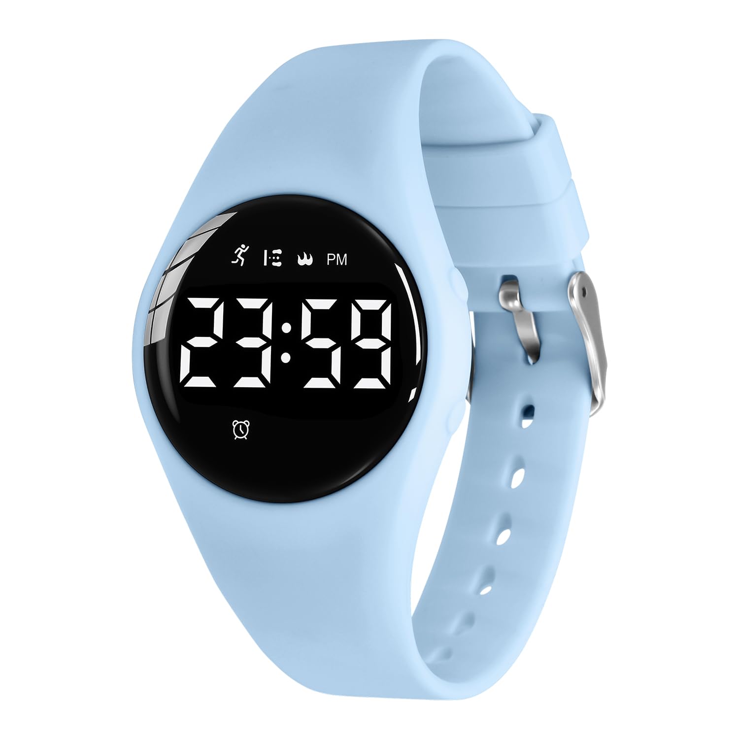 Kids Watches for Girls Boys Digital Sport Watch with Step Counter Pedometer Vibration Alarm Clock, No App Waterproof Fitness Tracker Kids Watch Boys Girls Teens Students Ages 5-16