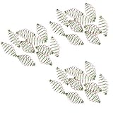 Karpfenangeln Zubehör besteht aus starkem Metall und strapazierfähigem Kunststoff, und die Oberfläche der Oxidfolie schützt den Angeln Feeder ist nicht leicht zu rosten, sicher und stabil.