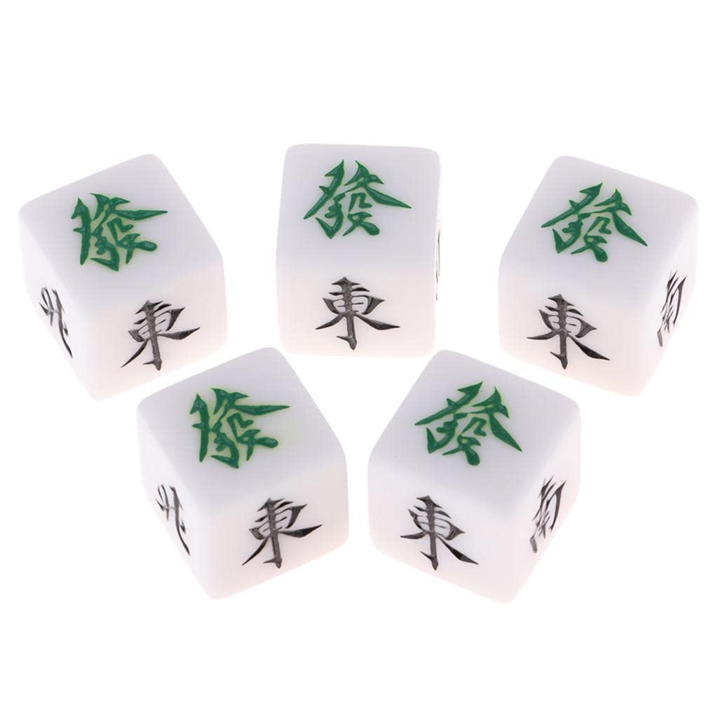 Enakshi (LABEL) Mahjong Dice South North East West Wind Direction