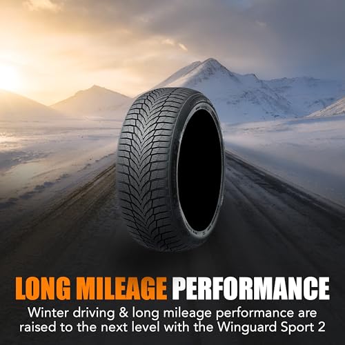 NEXEN Winguard Sport 2 245/40R18 XL 97V Car Tire, Performance Studless Winter Passenger Car Tires, SUV Tires with Excellent Cold Weather Traction & Braking Performance - Image 3