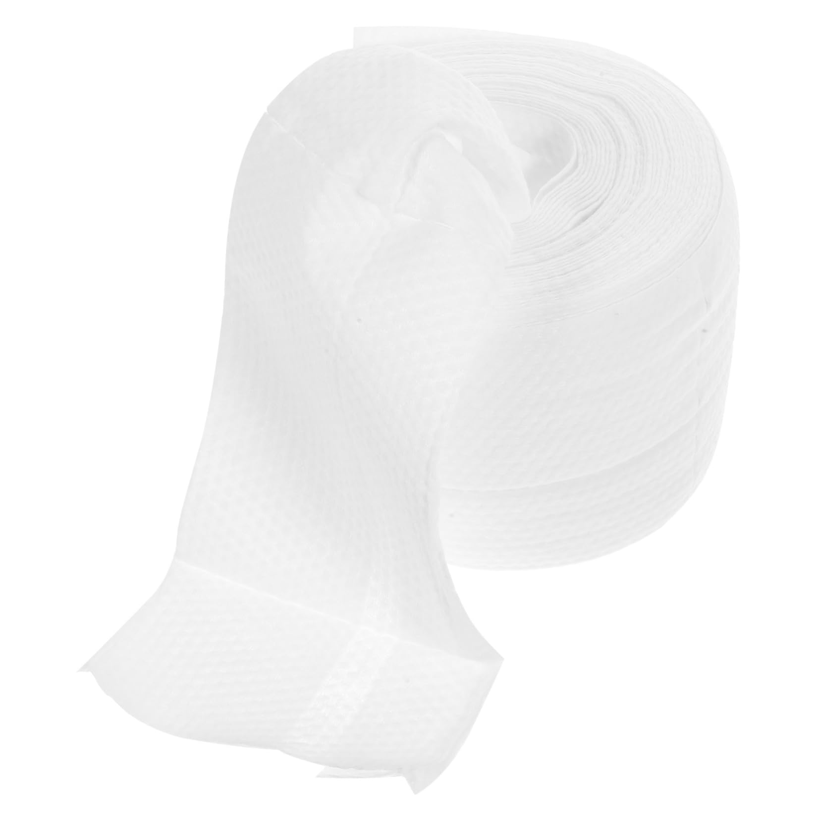 VICASKY 60 Pcs Pure Cotton Facial Towel Roll Gentle Makeup Remover for Sensitive Skin for Travel or Home Use