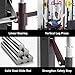 SNODE ALL10 Smith Machine for Home Gym, Power Rack with Cable Crossover, Squat Rack with Leg Press and Advanced LAT Pull-Down Seat, 2000LB Weight Capacity