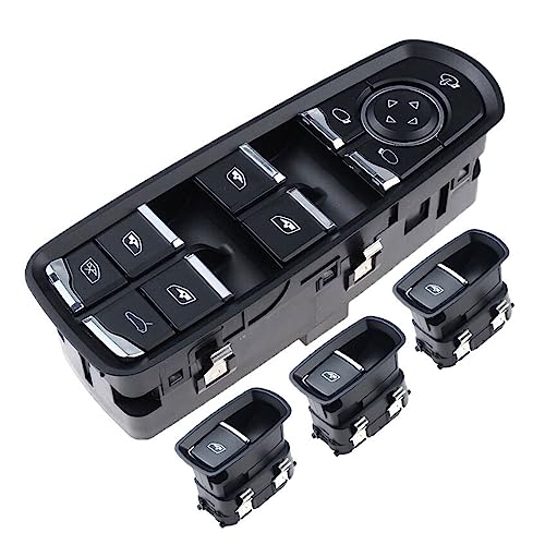 Bouton de commutation de vitre électrique réactif pour commande avant gauche Macan et Cayenne