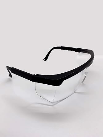 Orret Home Welding and Burr Protection Glasses – Industrial Type Work Glasses, Transparent and Durable Protective Glasses, Scratch and Shock Resistant