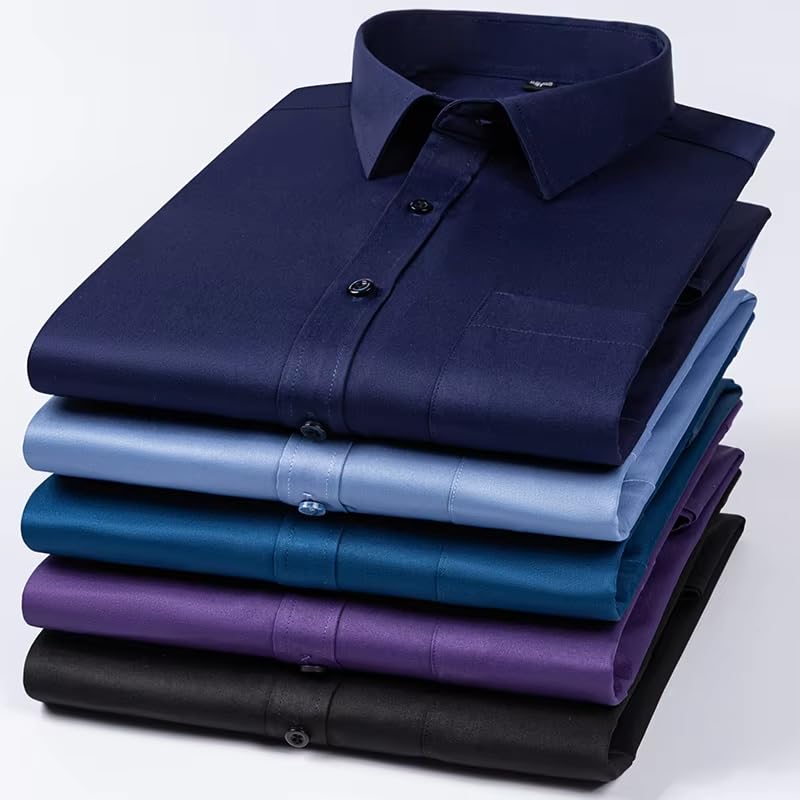 Camisa de vestir blanca para hombre de corte slim fit 2