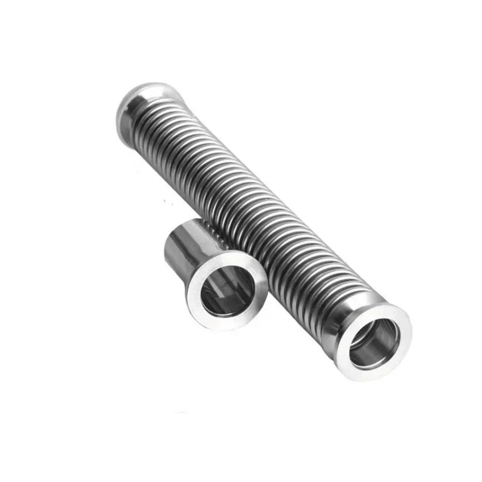 Soufflet compressible flexible sous vide KF16 en acier inoxydable 304(Length 200mm)