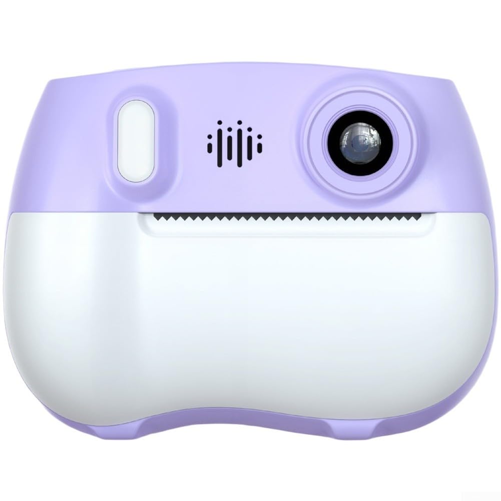 Fotocamera termica per bambini, 12 MP, schermo da 2,4 pollici (viola)