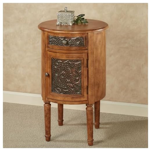 Vintage Lombardy Storage Accent Table