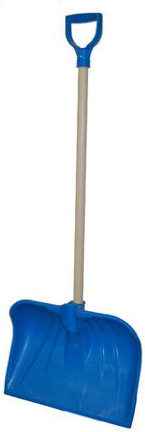 Rugg Manufacturing 26PDX Path Master Select Snow Shovel with Straight Vinyl Covered Steel Handle and Molded D-Grip, 18"