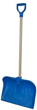 Rugg Manufacturing 26PDX Path Master Select Snow Shovel with Straight Vinyl Covered Steel Handle and Molded D-Grip, 18"