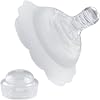 Nursing Nipple Shield | Silicone Nipple Shield with Storage Case, Calming Silicone Cover Breast Care Protection for Moms and Baby Postpartum Home