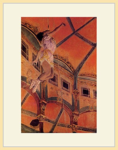 Amazon.co.jp: ドガ・「フェルナンド・サーカスのララ嬢」 プリ