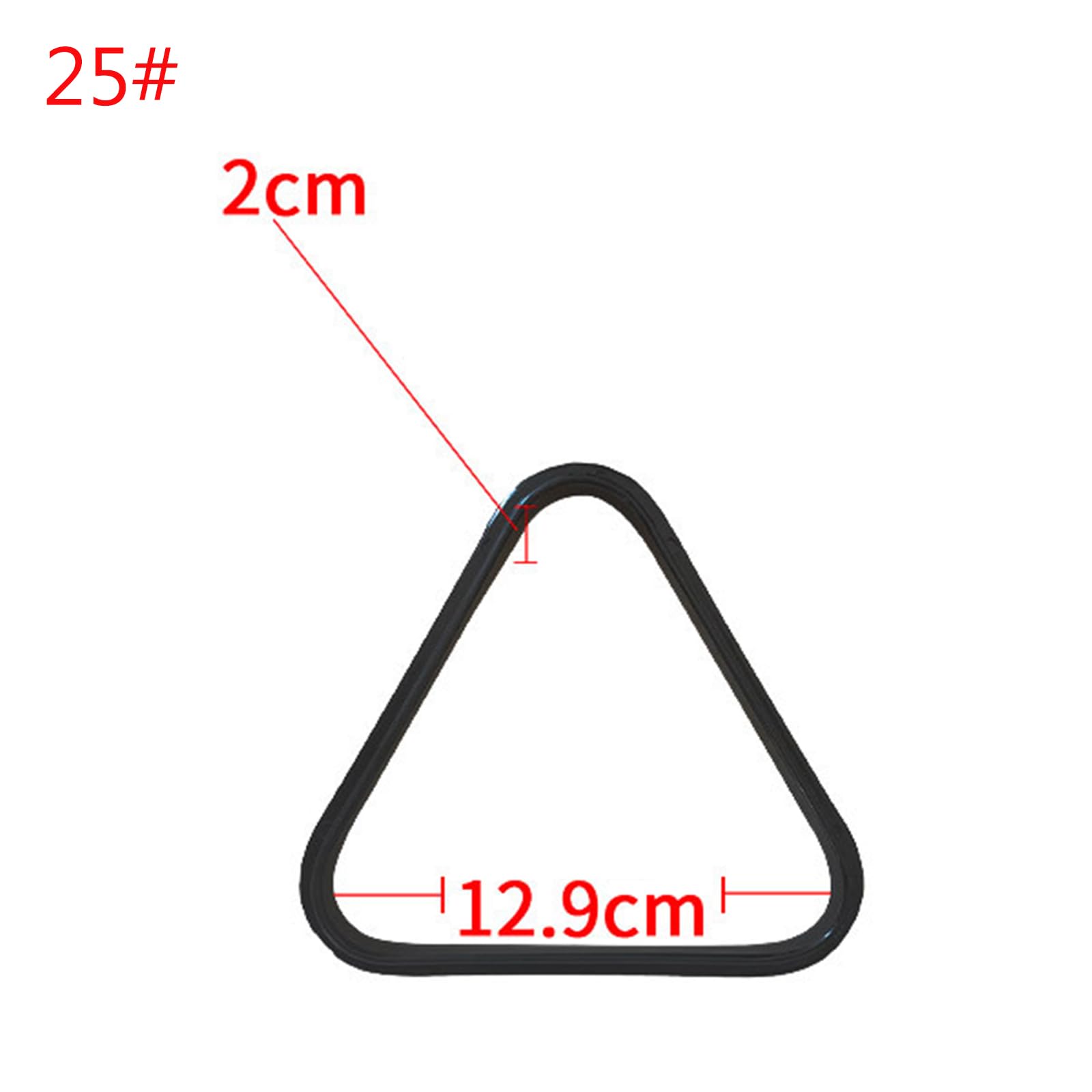 Colgante Marco Triangular para Billar, Estante Soporte Mesa de Billar