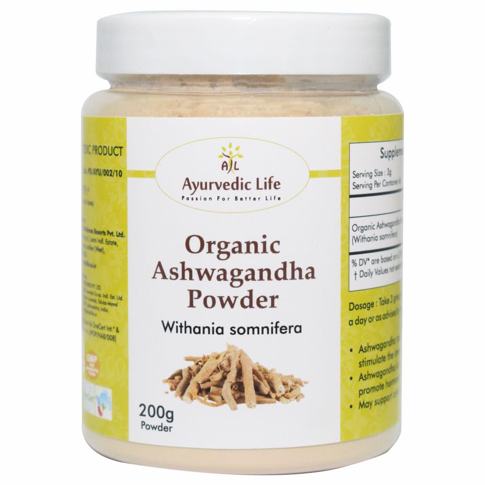 Ayurvedic Life Ashwagandha Powder 200gms (200 Gm Pack of 1)