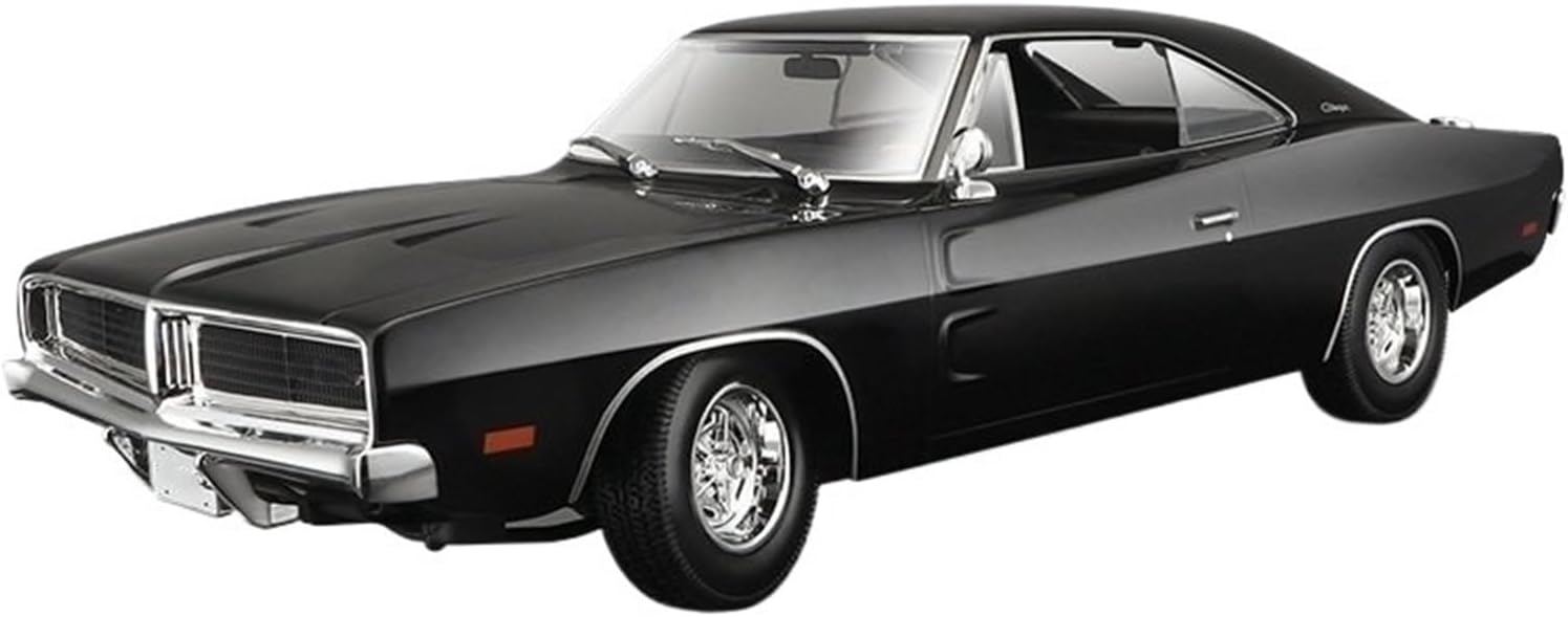 1:18 red alloy modified racing car car model(1969 Black)