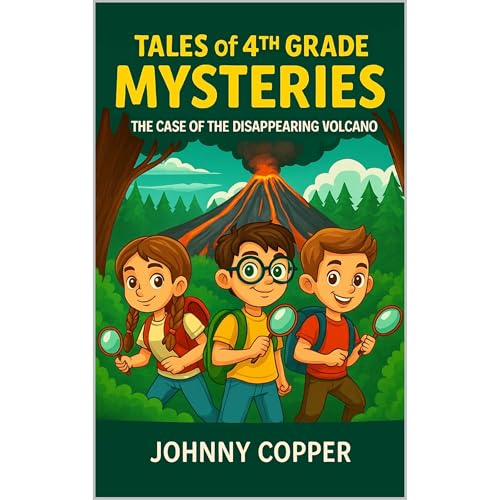 Tales of 4th Grade Mysteries: The Case of the Disappearing Volcano Audiolibro Por Johnny Copper arte de portada