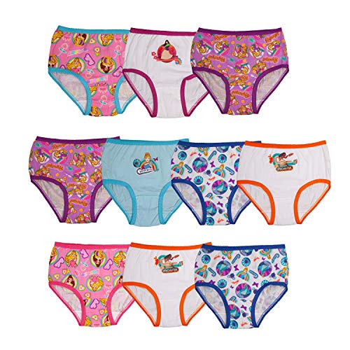Disney Culotte pour garçon - P000251407 - Princess - Multipacks - Sous-vêtements, Princesse Lot de 10, 2-3 ans