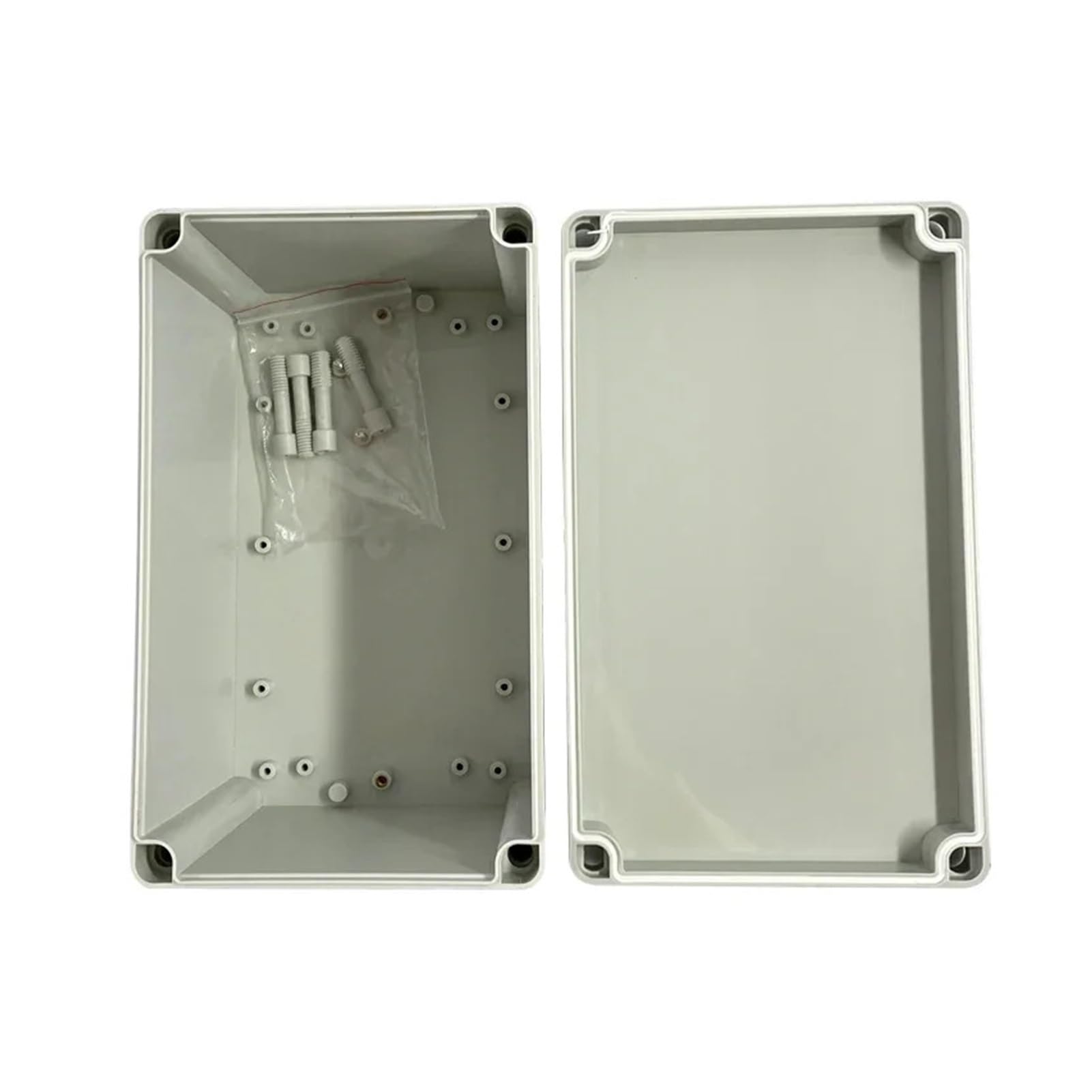 Caja de conexiones estanca Caja impermeable for exteriores de 250x150x130mm, caja de plástico, caja electrónica, caja de conexiones impermeable for electrónica