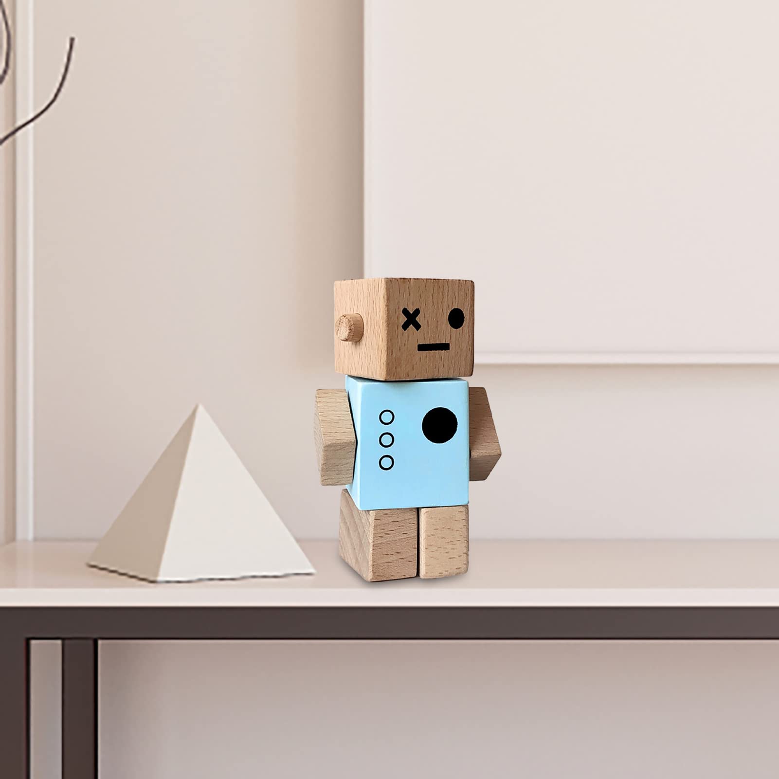 Amazon.co.jp: 木製ロボットおもちゃ | 子供のためのジョイント調整