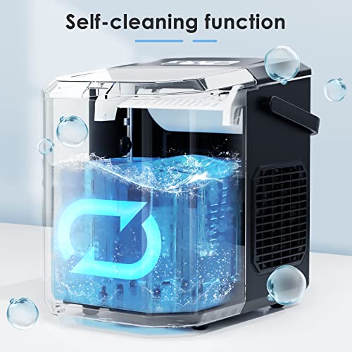 Xbeauty Máquina para Hielo Portátil de Mostrador 26lbs/24H miniatura 4