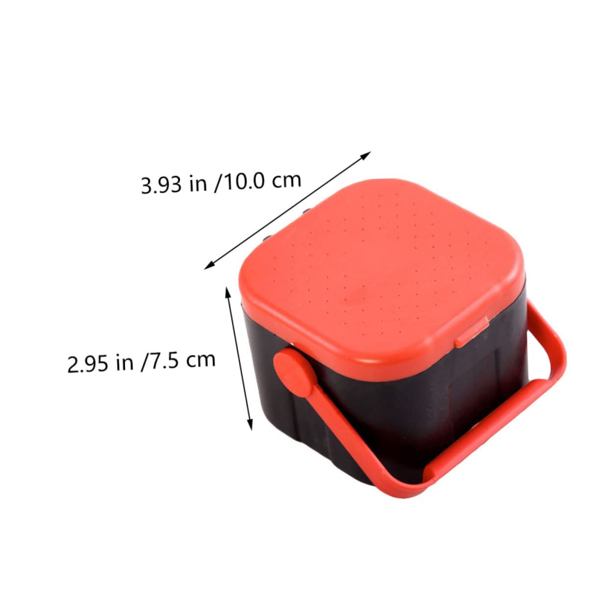 Parliky Portable Bait Box Breathable Worm Breeding Container for Fishing Durable Storage Case with Capacity for Outdoor Use