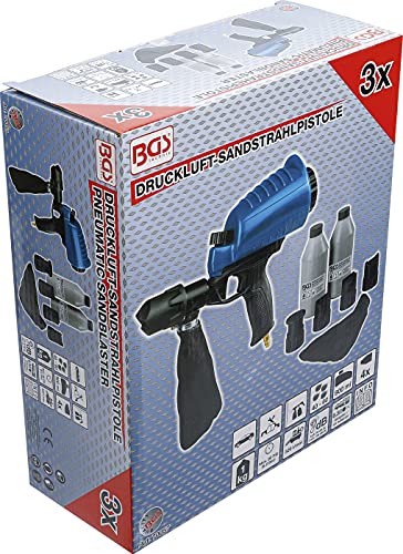Foto von BGS 70057 | Druckluft-Sandstrahlpistole inkl. Zubehör | 3-tlg.