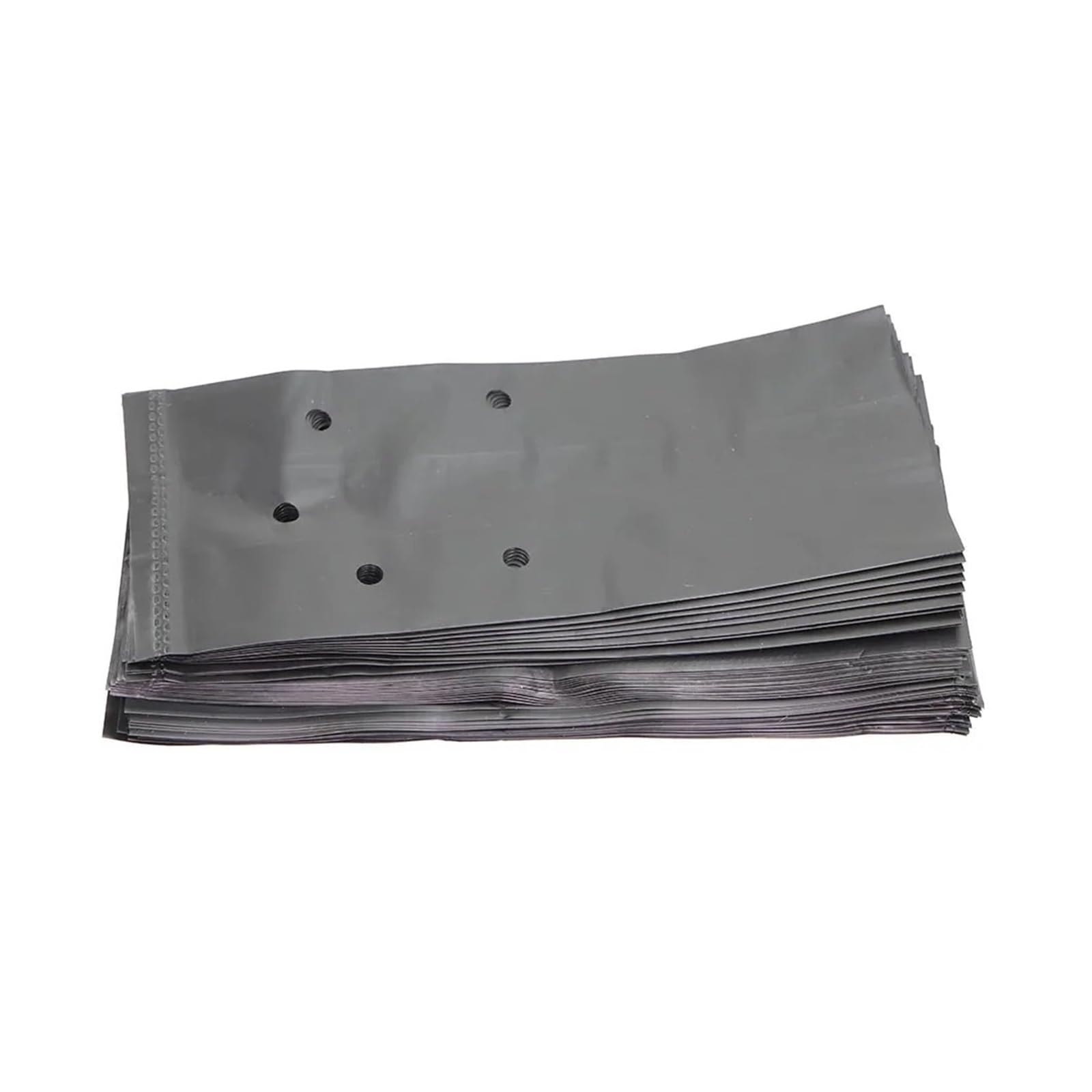 Generico 50 pz Nero Piantina Piantare Borsa Traspirante Piante da vivaio Coltivazione Vaso for Giardino Frutteto Albero Trapianto Contenitore(24x31cm-50pcs)