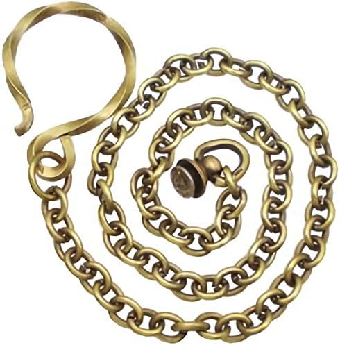 ［SWANKY/スワンキー］ クレイジー スタンプ ブラス ウォレットリング ウォレットチェーン(レターパックプラス/宅配便)